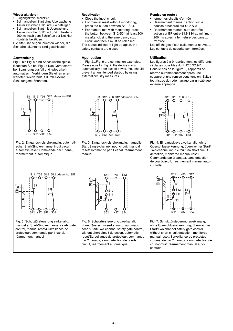 Pilz PNOZ X2.9P C 24VDC 3n/o 1n/c User Manual | Page 4 / 20