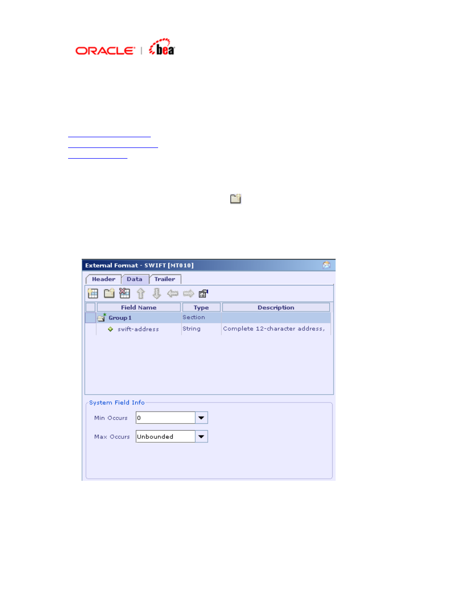 Adding a group | BEA SWIFT Adapter User Manual | Page 101 / 113