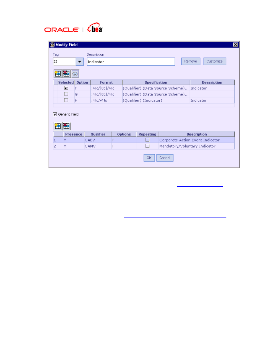 BEA SWIFT Adapter User Manual | Page 56 / 113