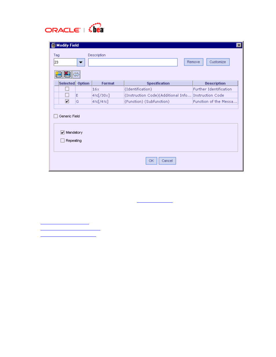 BEA SWIFT Adapter User Manual | Page 57 / 113