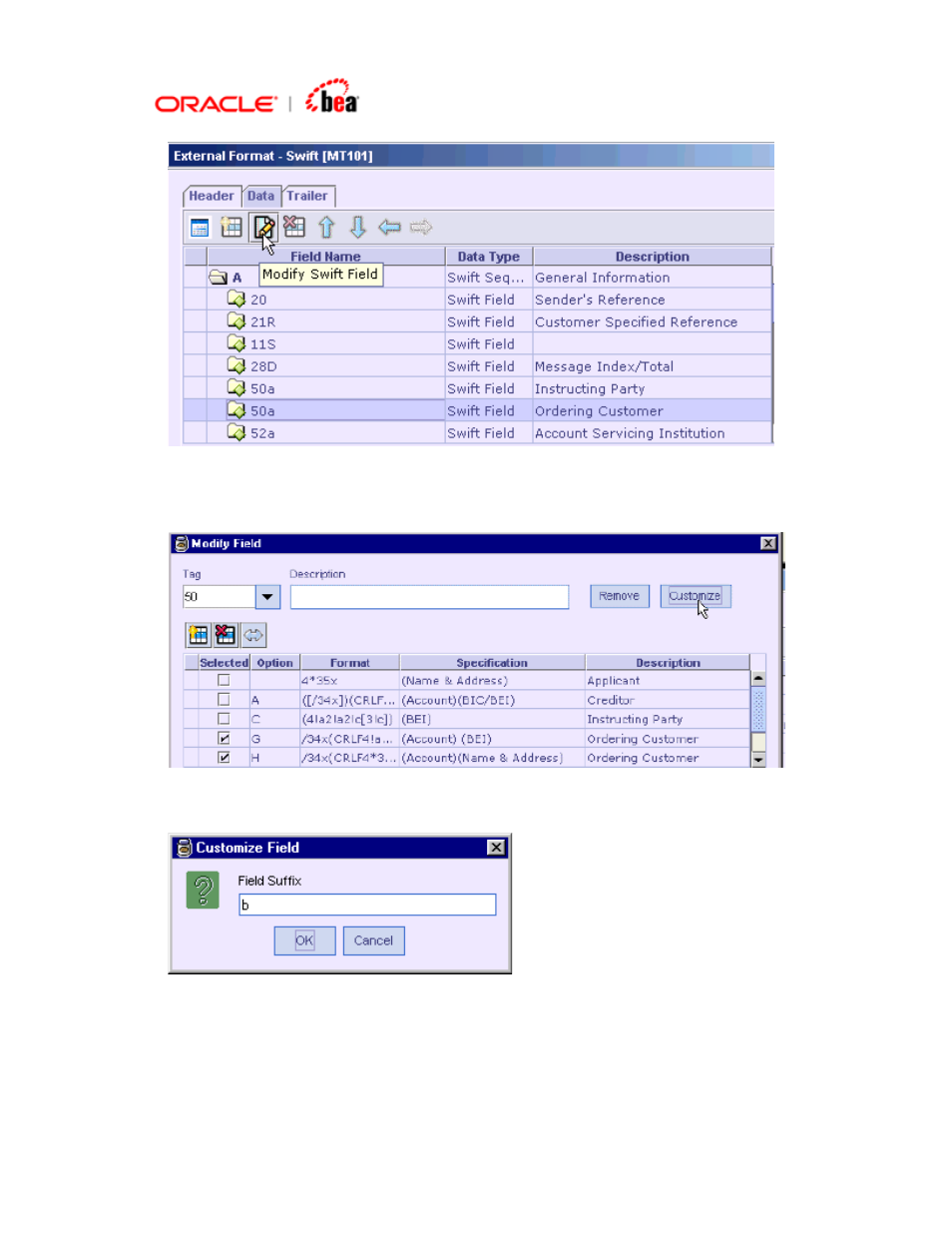 BEA SWIFT Adapter User Manual | Page 59 / 113