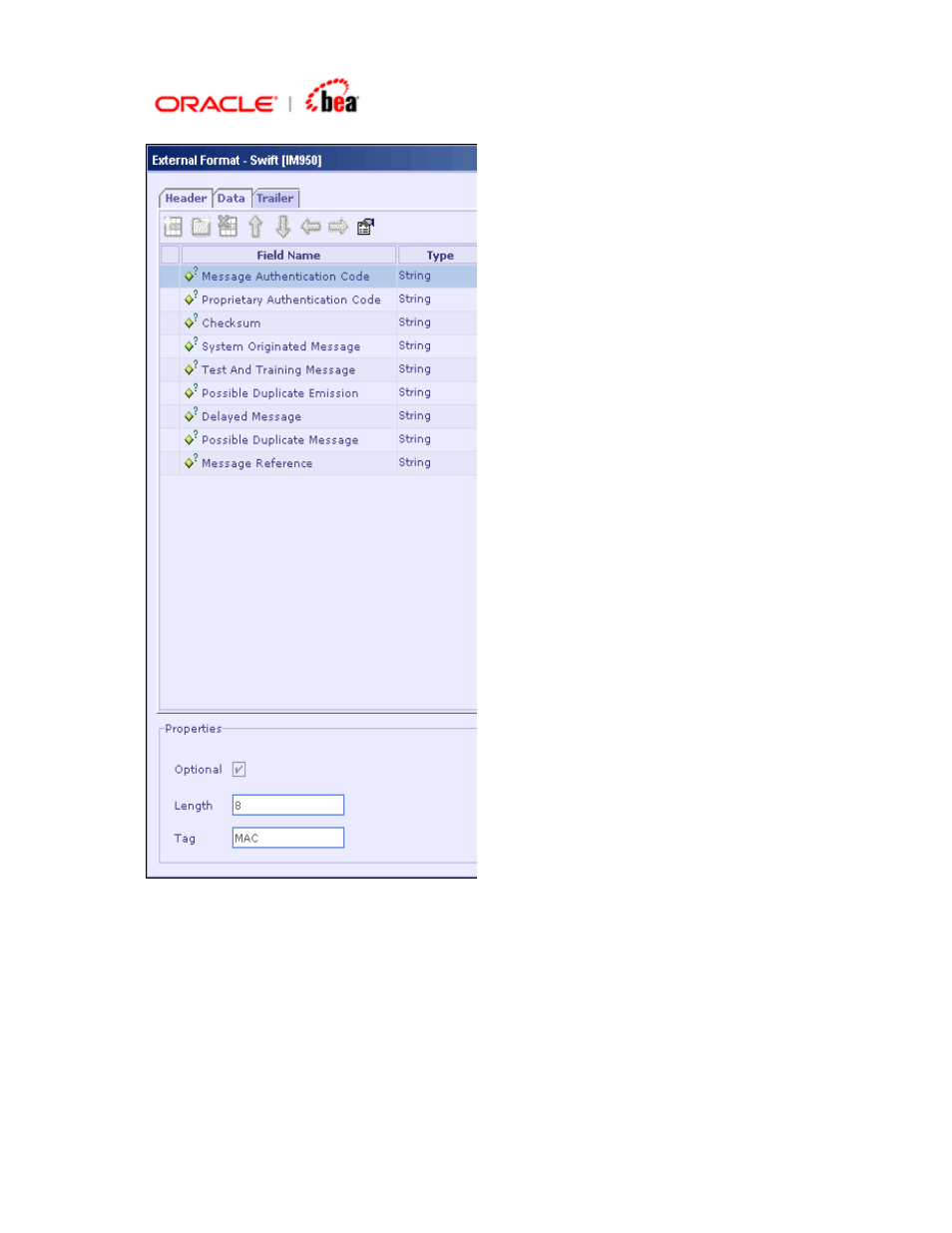 BEA SWIFT Adapter User Manual | Page 78 / 113