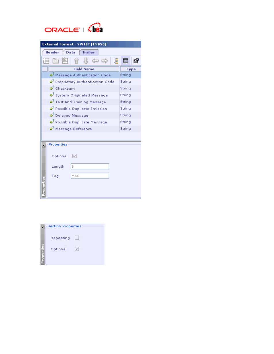 BEA SWIFT Adapter User Manual | Page 81 / 113