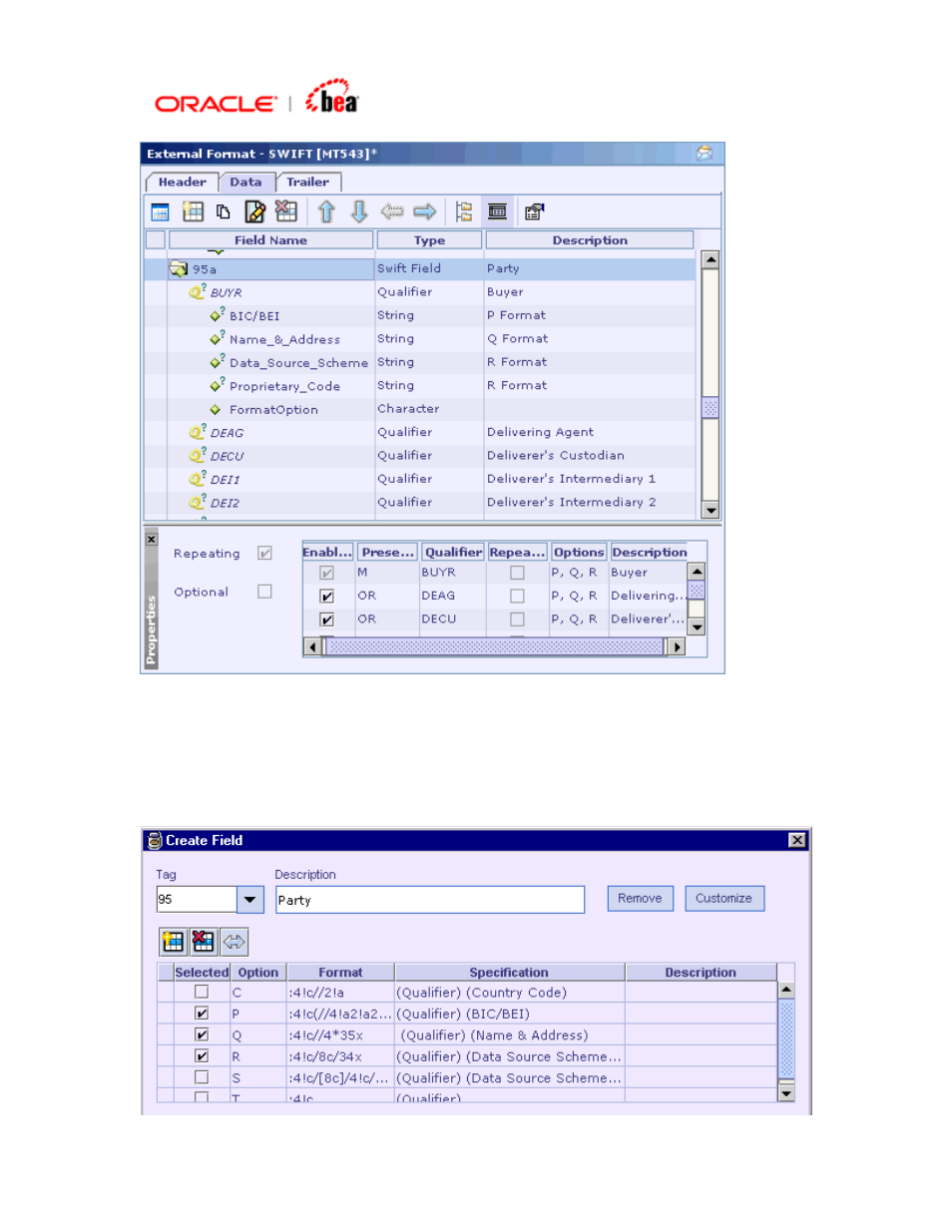 BEA SWIFT Adapter User Manual | Page 86 / 113