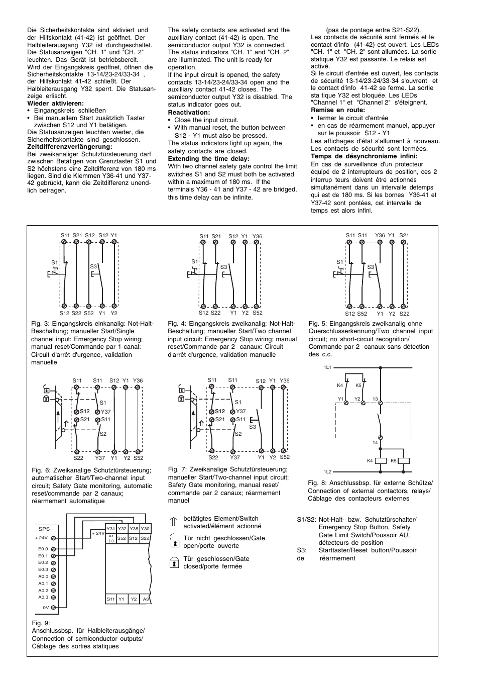 Pilz PNOZ 8 110VAC 3n/o 1n/c 2so User Manual | Page 4 / 8