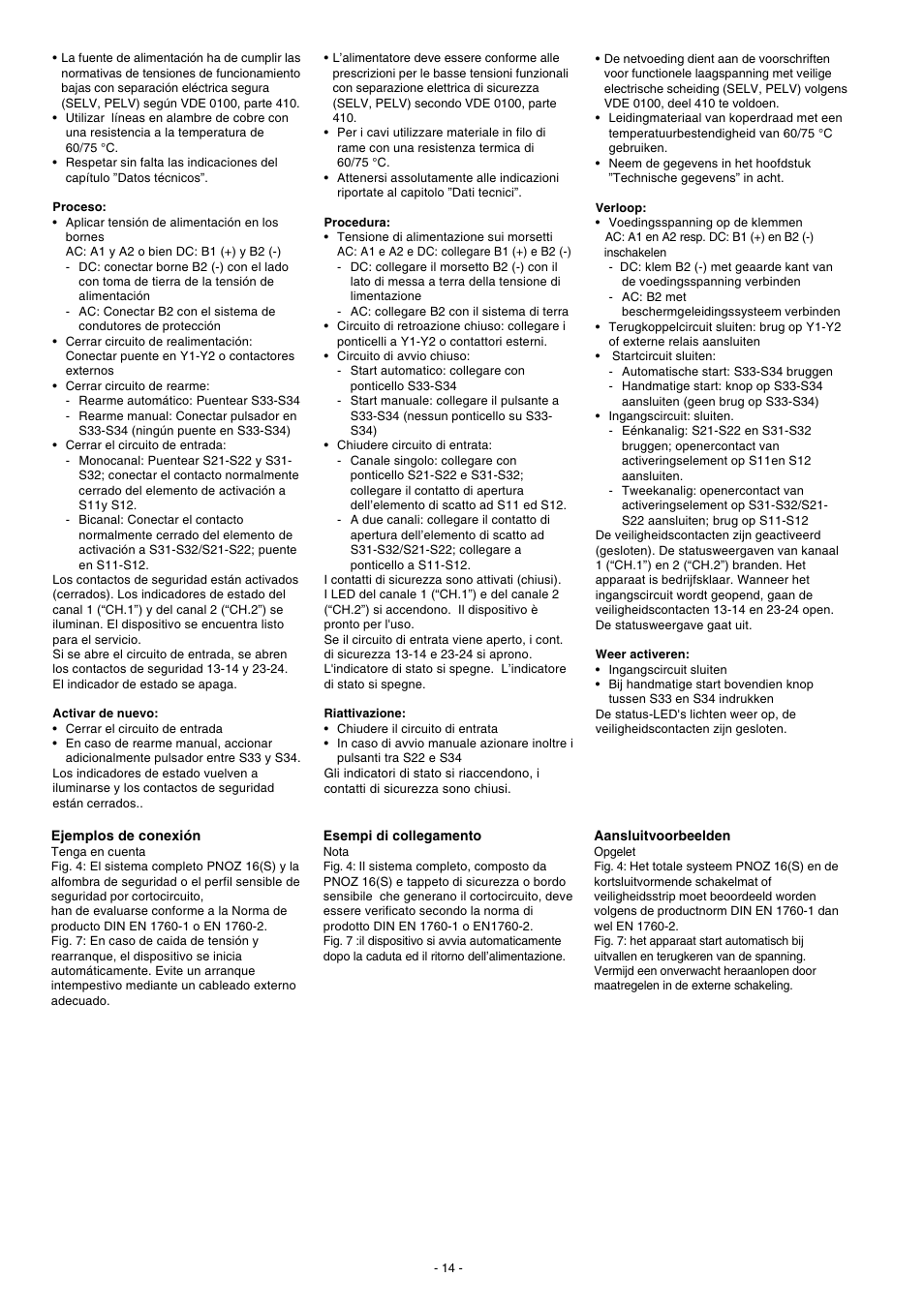 Pilz PNOZ 16SP C 24VAC 24VDC 2n/o User Manual | Page 14 / 20