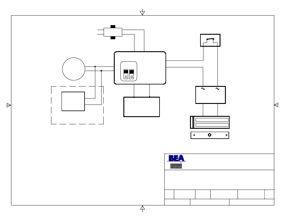 Mc-25, Title: mc-25 with same power supply for maglock, Push plate | Card reader | BEA 80.0011.02 User Manual | Page 4 / 17