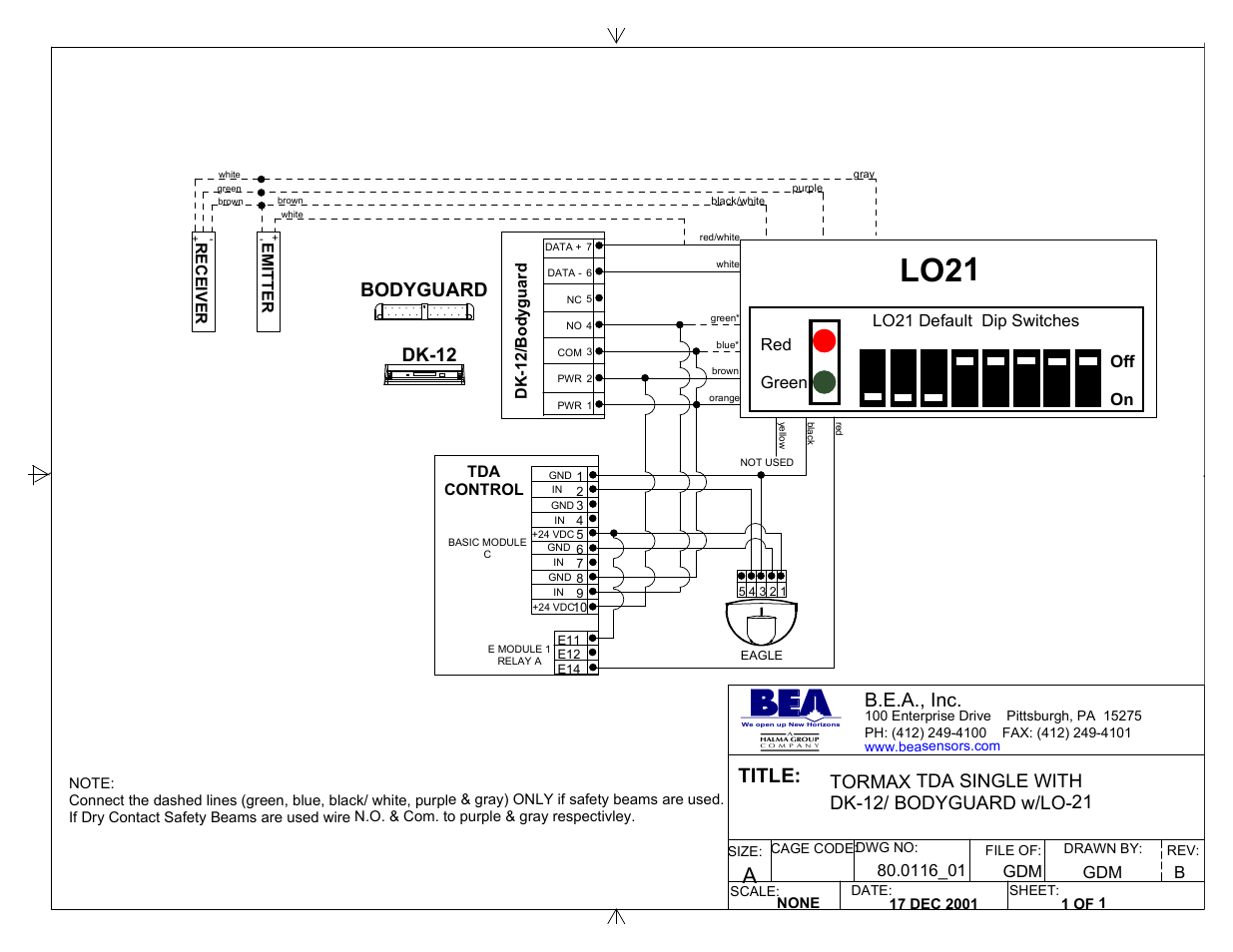 BEA 80.0011.02 User Manual | Page 5 / 17