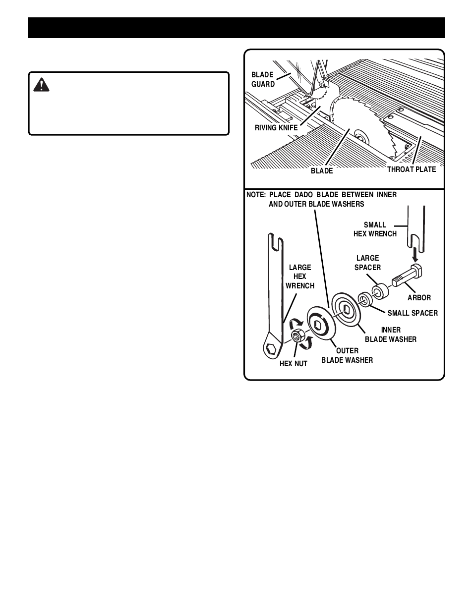 Assembly, Warning | Ryobi 4070331 User Manual | Page 4 / 6