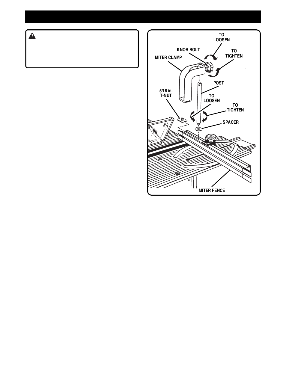 Assembly, Warning | Ryobi 4710300 User Manual | Page 4 / 8