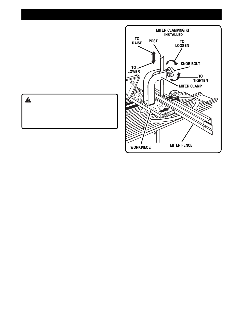Operation, Warning | Ryobi 4710300 User Manual | Page 5 / 8