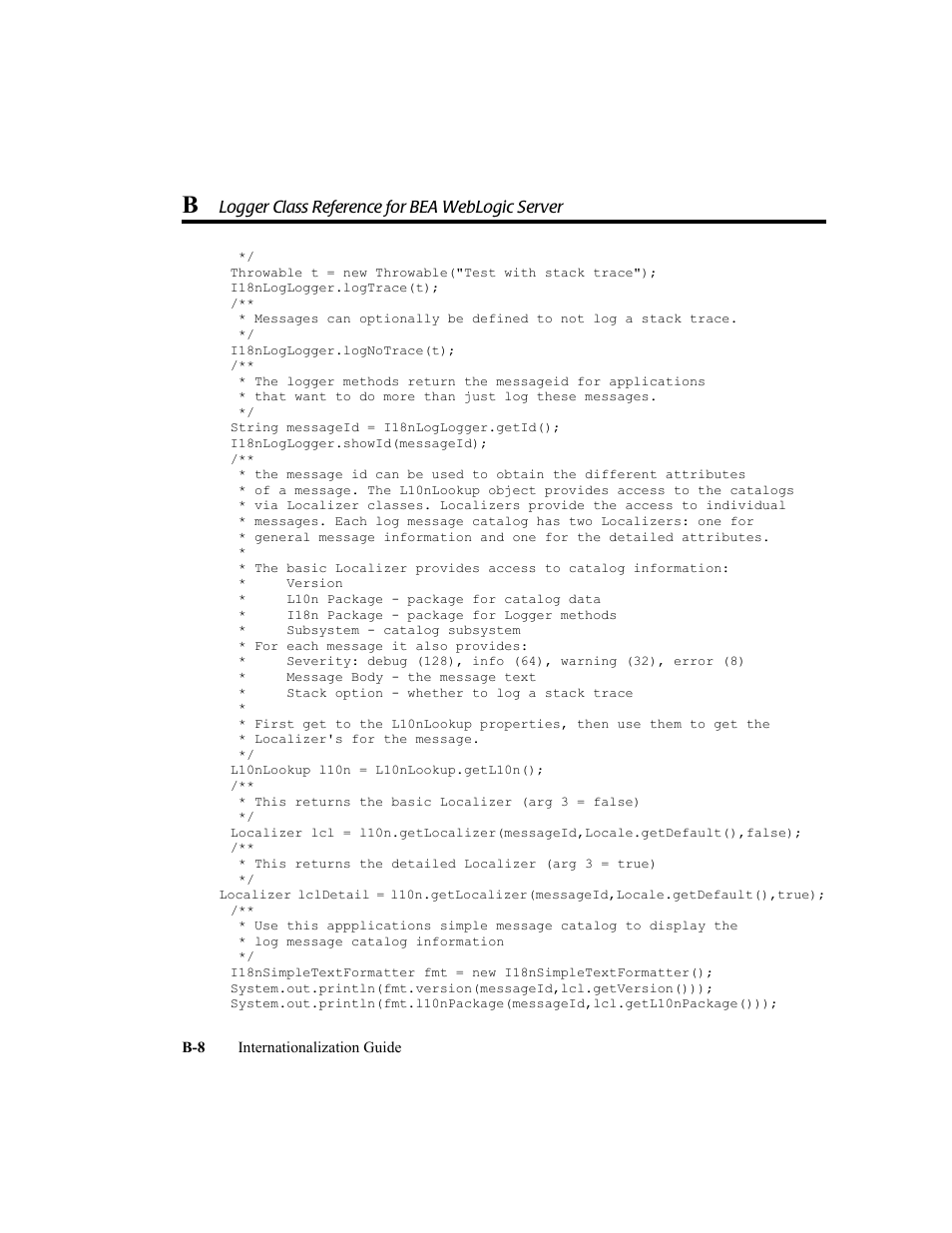 BEA WebLogic Server User Manual | Page 70 / 88