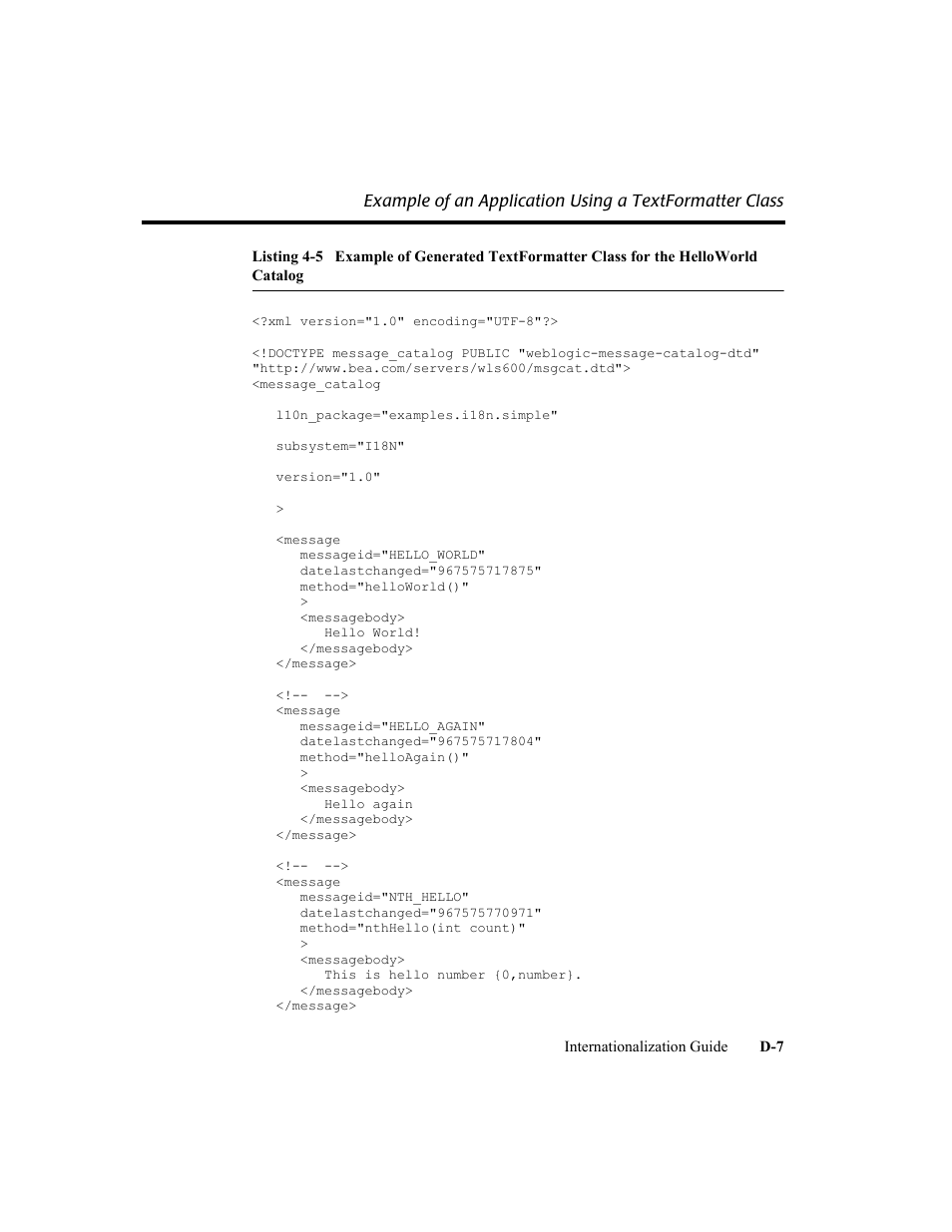 BEA WebLogic Server User Manual | Page 83 / 88
