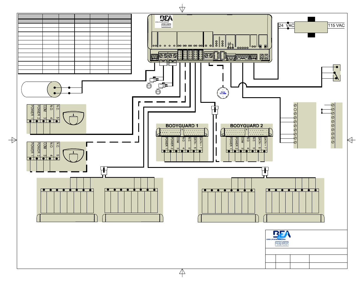 Lo-linx, Eagle 2, Eagle 1 | Tb4 stanley 521 control | BEA Stanley Dip Switch I User Manual | Page 20 / 20