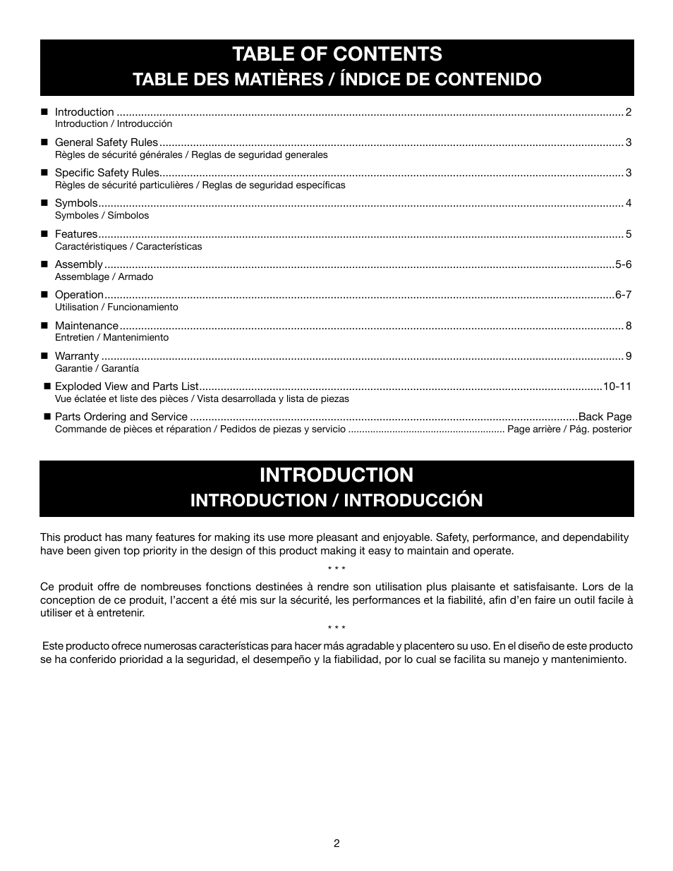 Ryobi RY15523 User Manual | Page 4 / 30