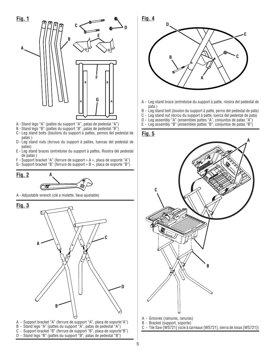 Ryobi A113TS1 User Manual | Page 5 / 6