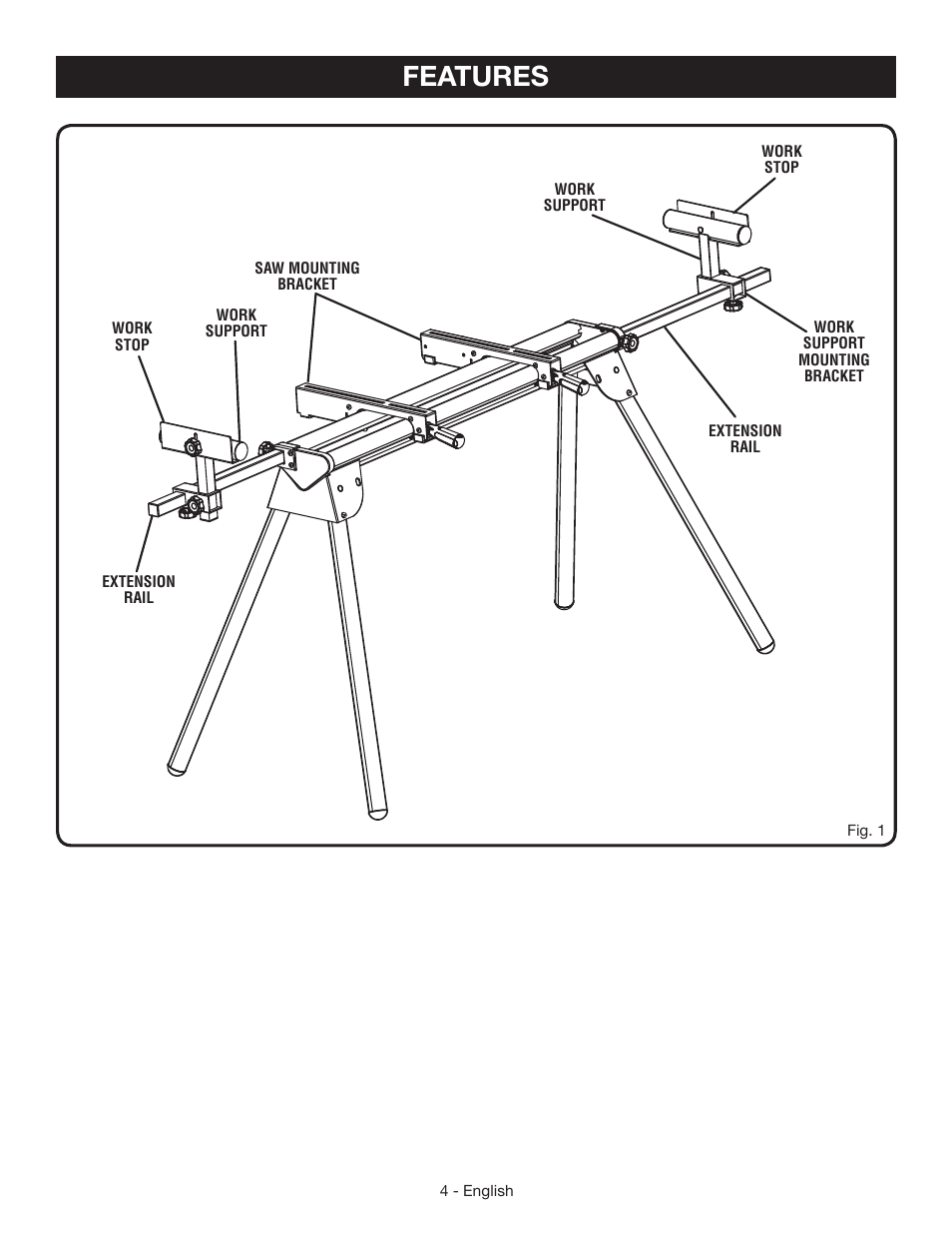 Features | Ryobi RMS10SB User Manual | Page 4 / 32