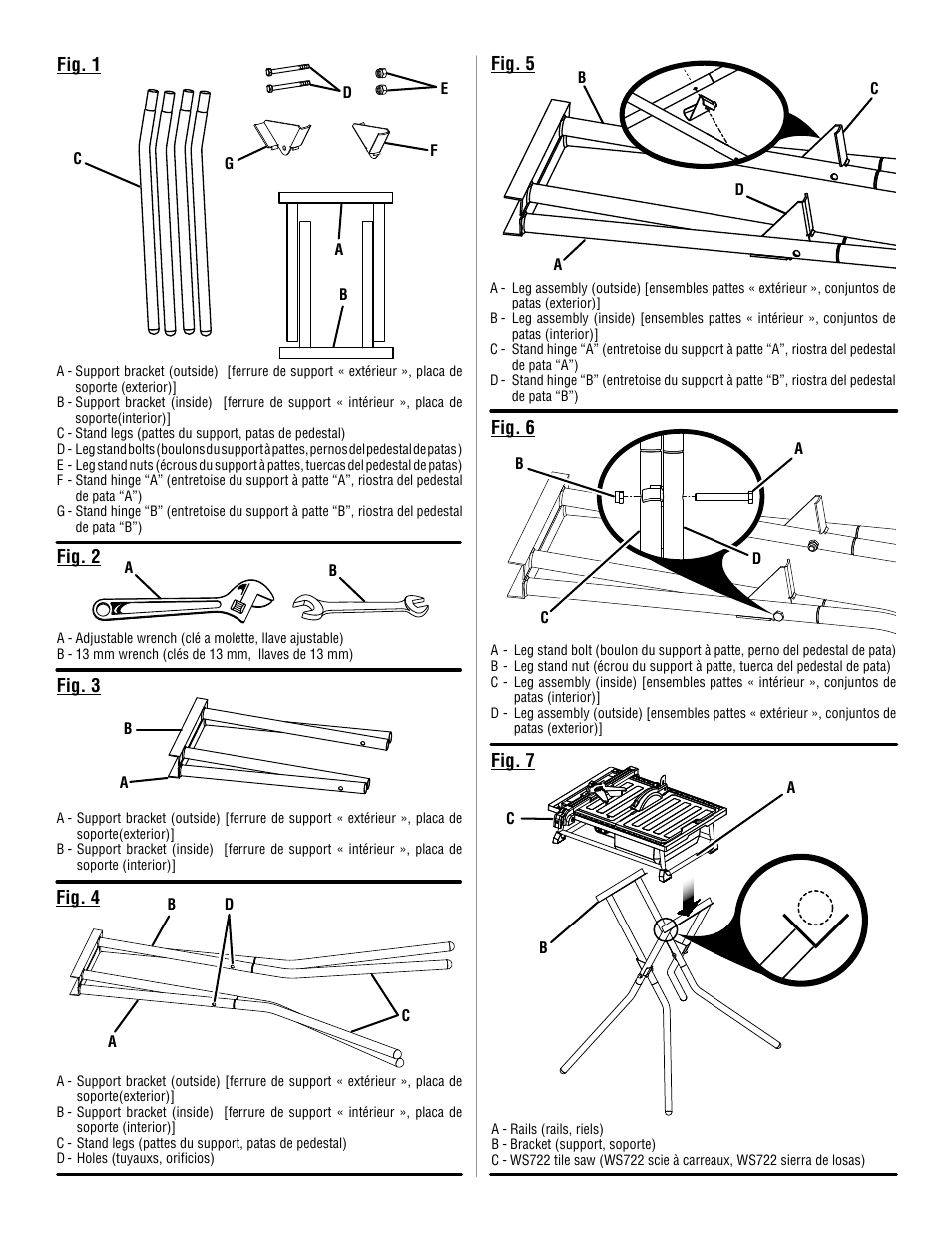 Ryobi A113TS2 User Manual | Page 4 / 4