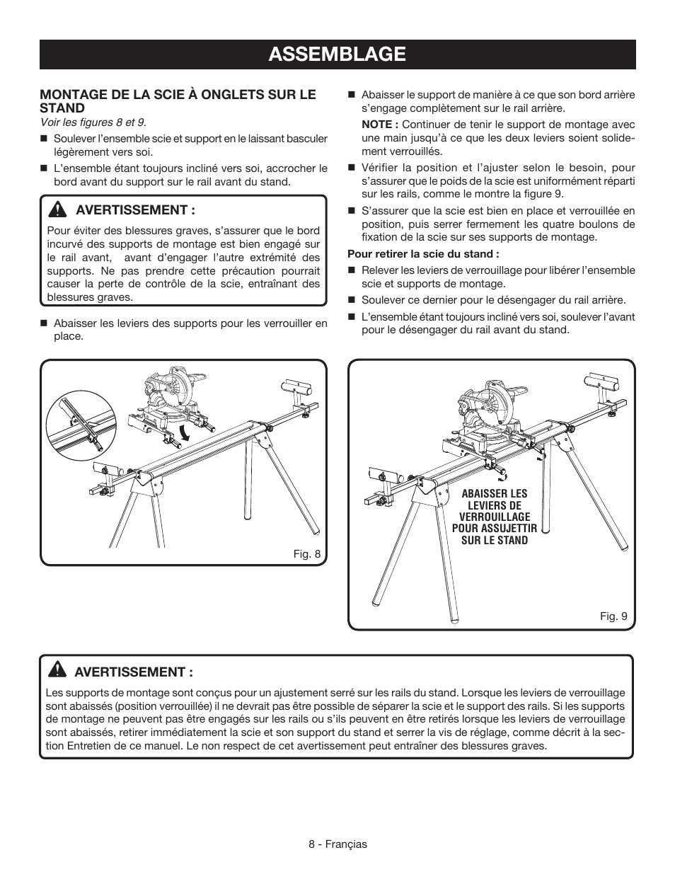 Assemblage | Ryobi A18MS01G User Manual | Page 17 / 32