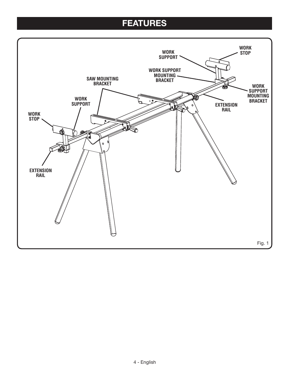 Features | Ryobi A18MS01G User Manual | Page 4 / 32