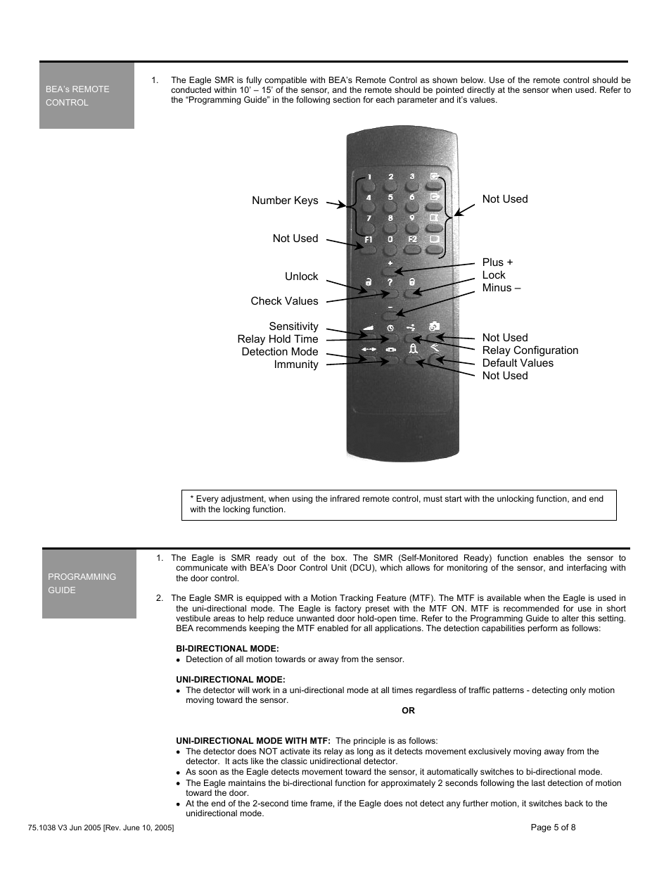 BEA Eagle HM User Manual | Page 5 / 8