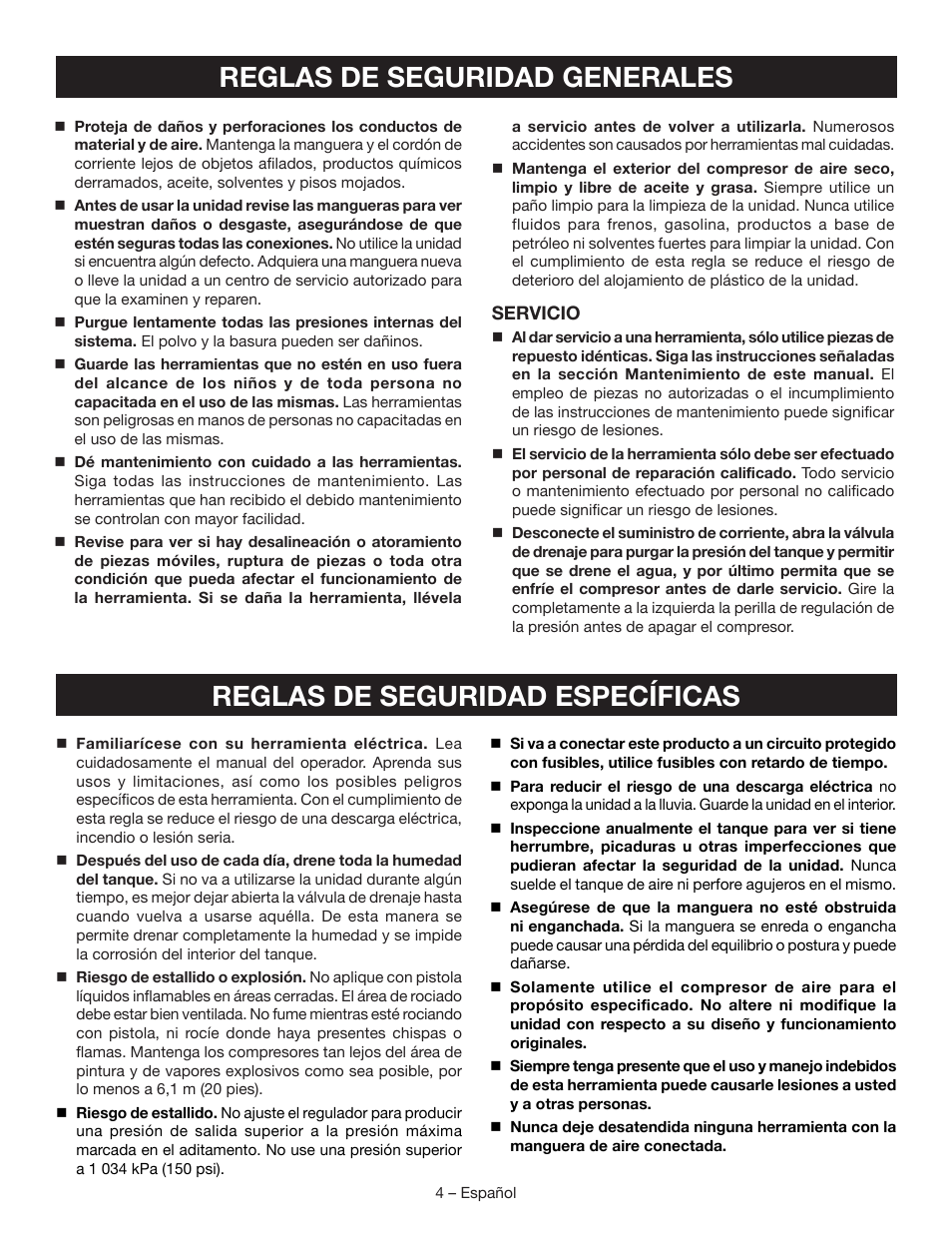 Ryobi YG601PV1 User Manual | Page 30 / 44