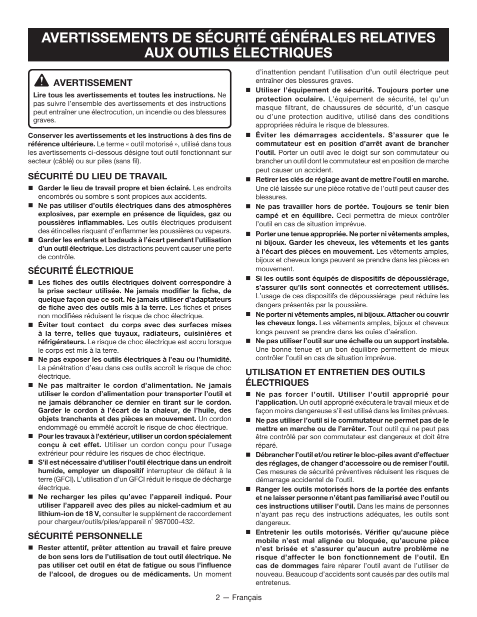 Ryobi P4221 User Manual | Page 11 / 32