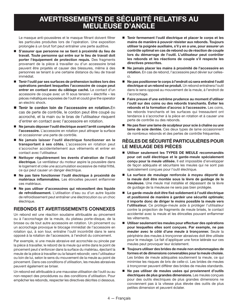 Ryobi P4221 User Manual | Page 13 / 32