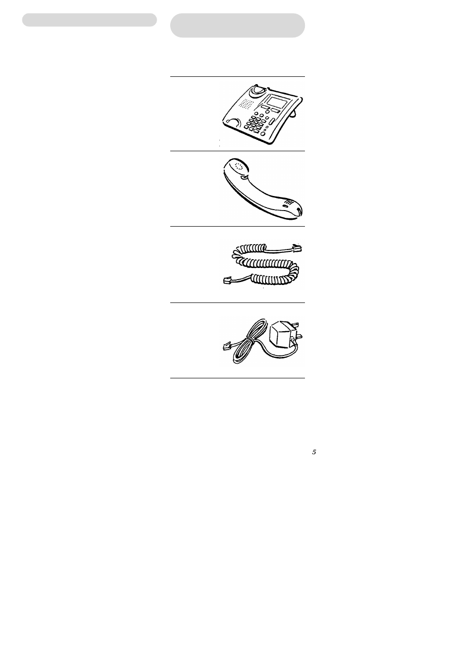 Unpacking your diverse deskphone, Important information | BT 1015  EN User Manual | Page 7 / 46