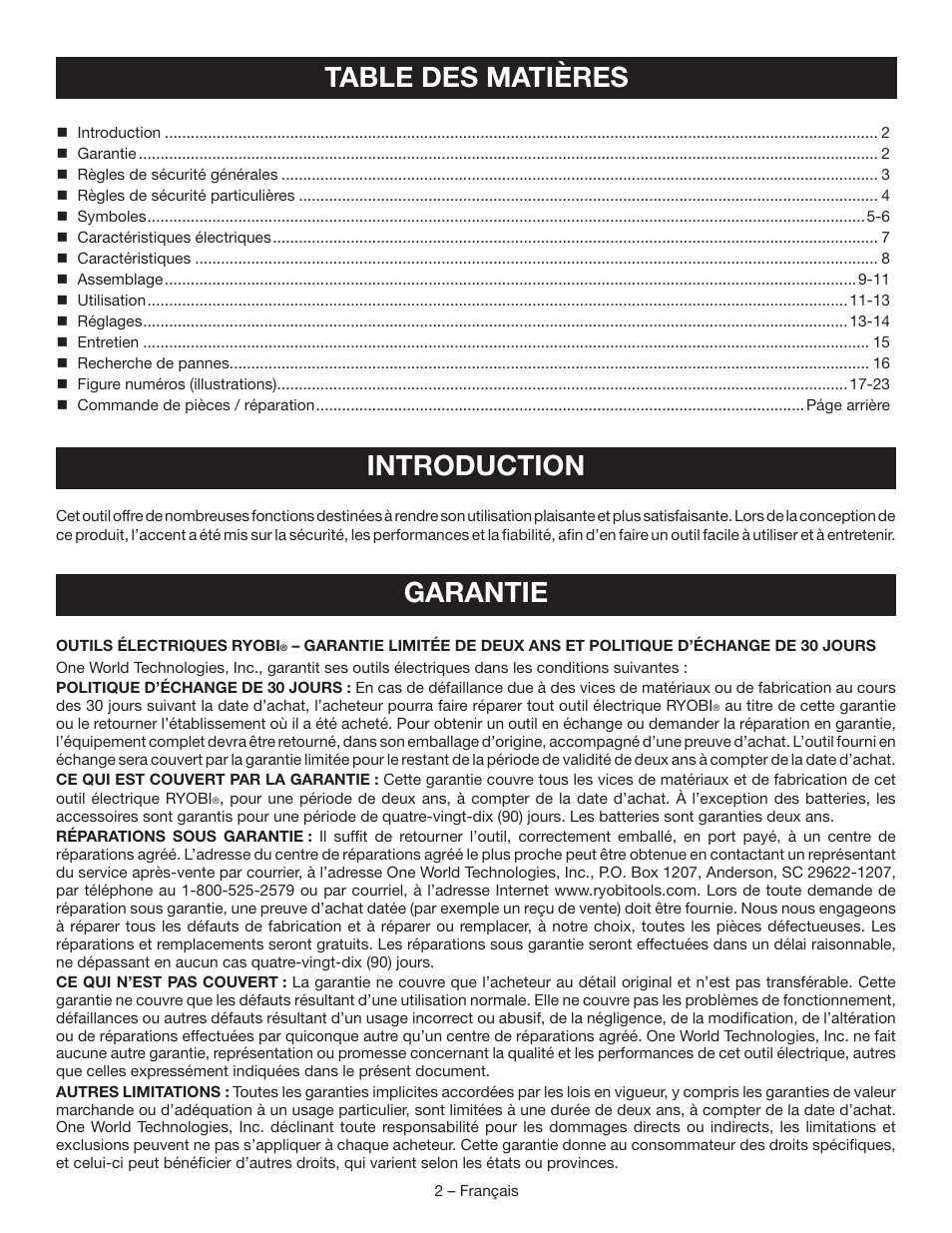 Ryobi BS903 User Manual | Page 17 / 56