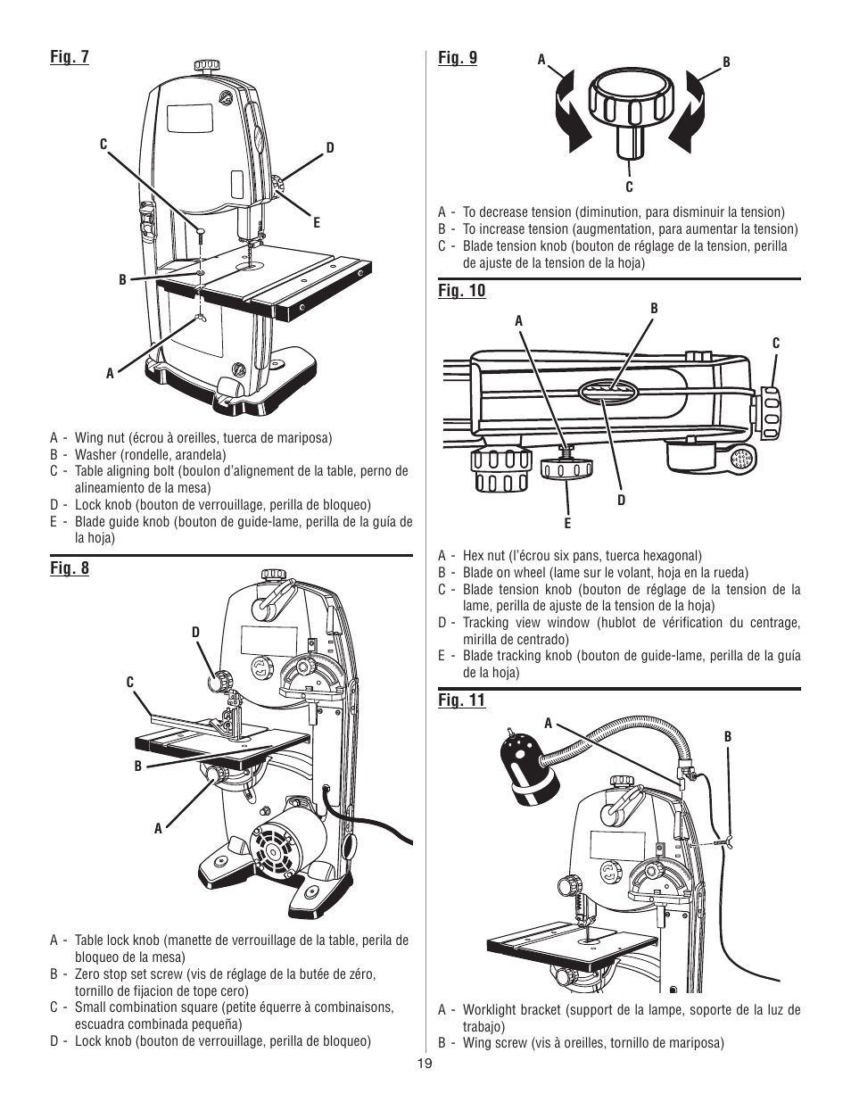 Ryobi BS903 User Manual | Page 49 / 56