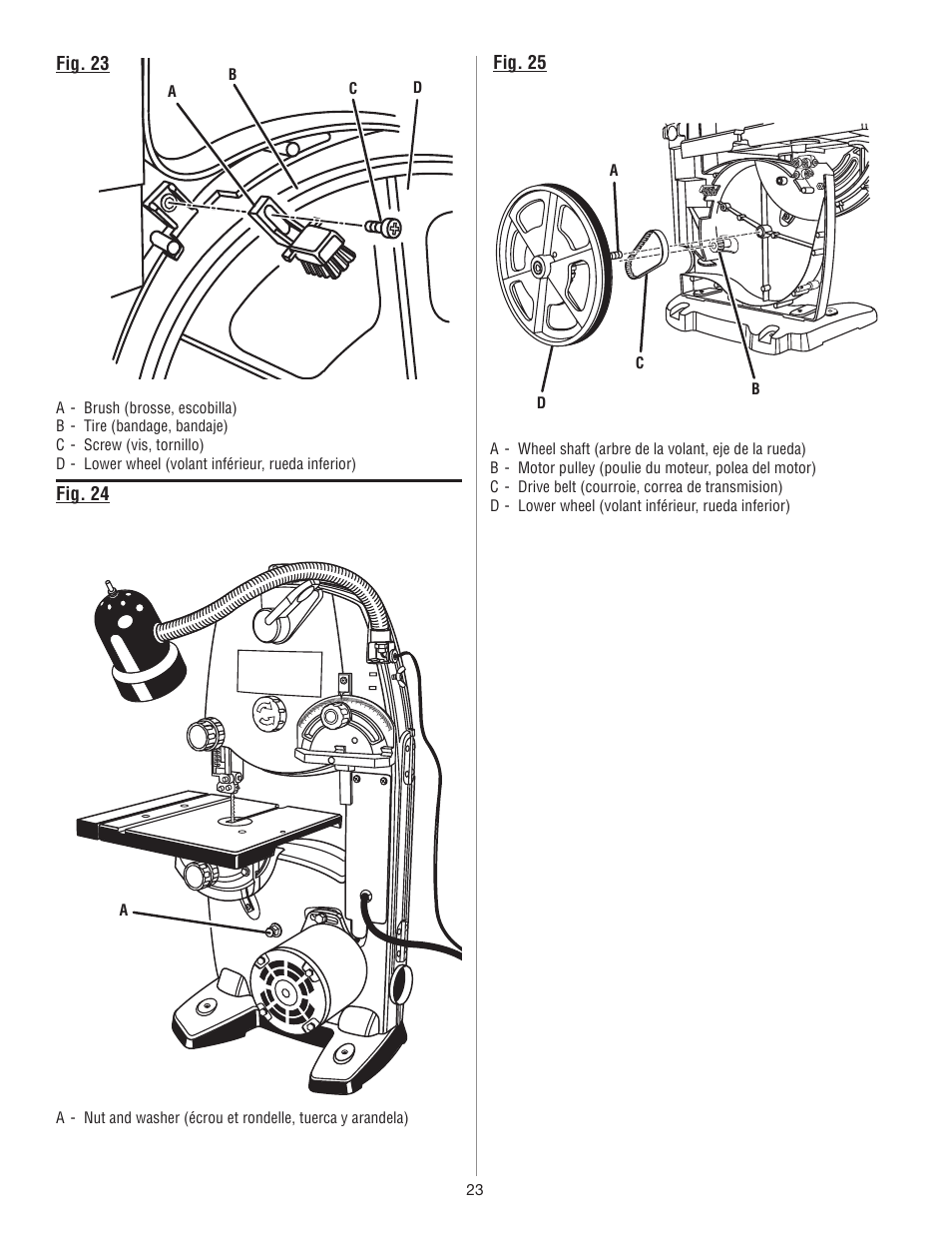 Ryobi BS903 User Manual | Page 53 / 56