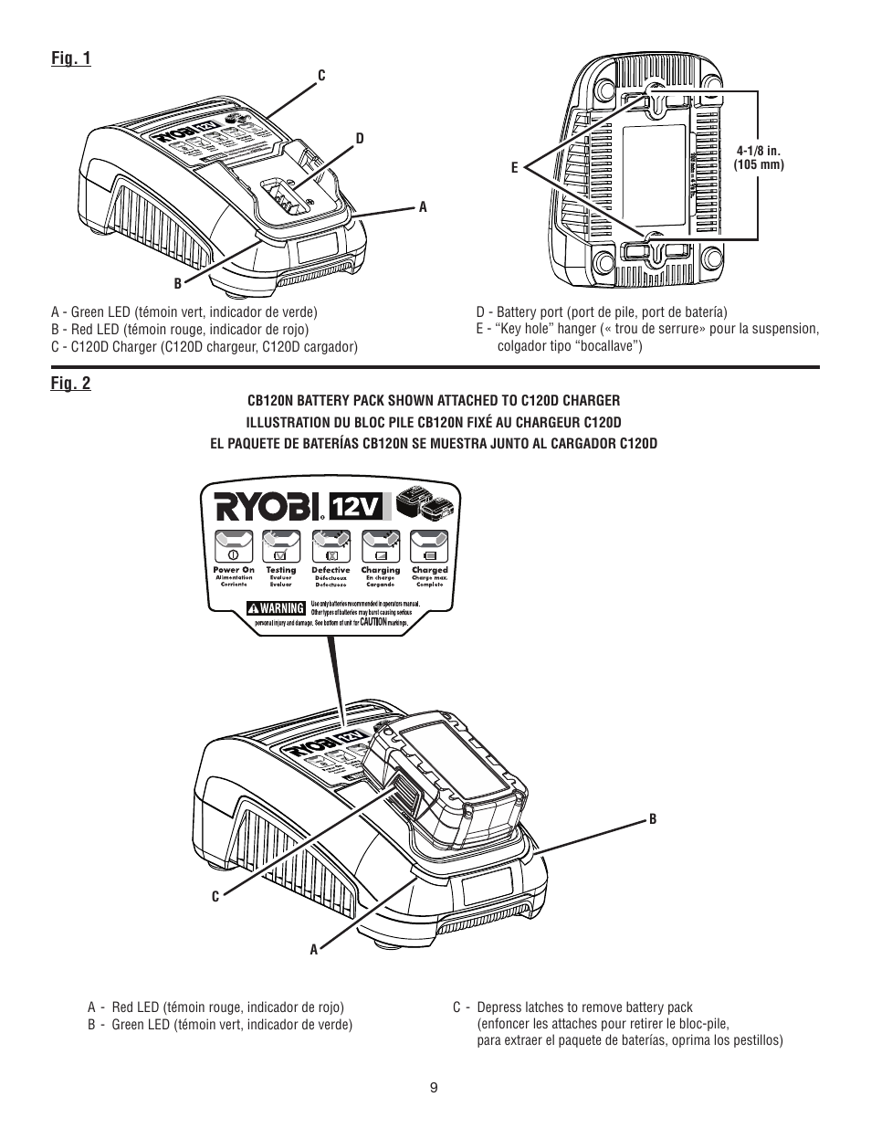 Ryobi C120D User Manual | Page 23 / 24