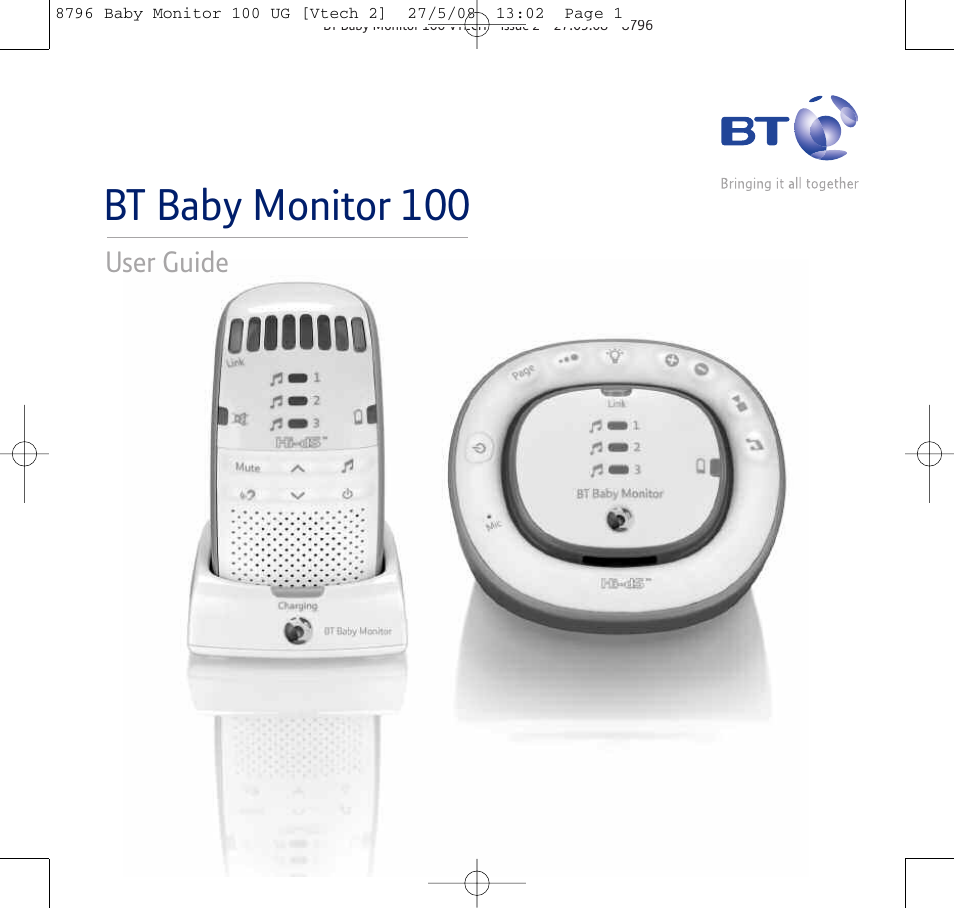 BT VTECH User Manual | 24 pages