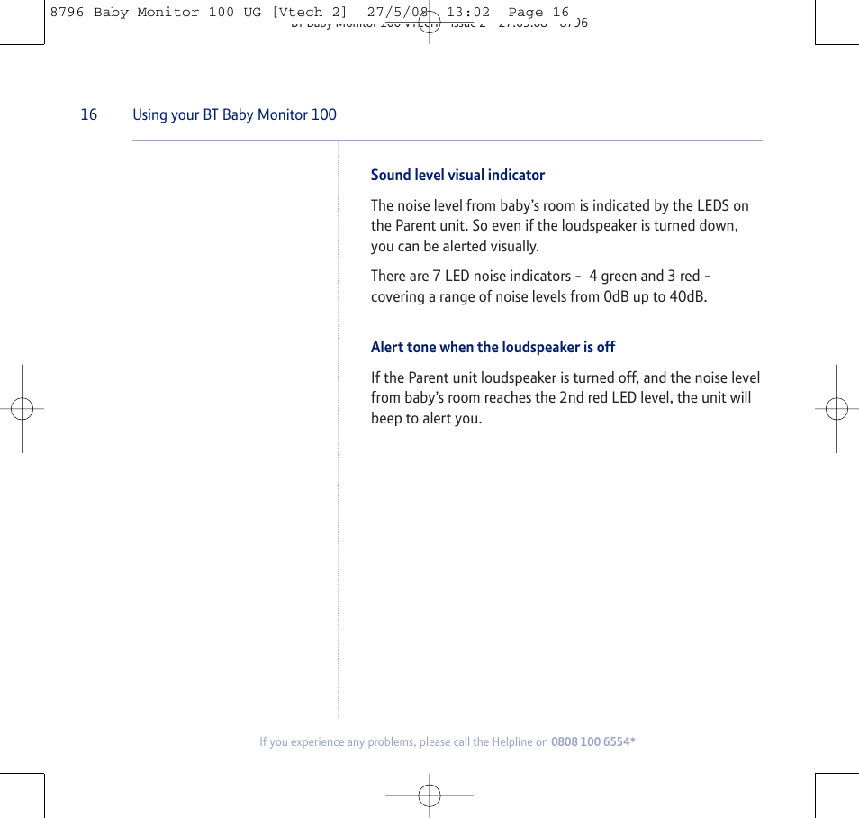 BT VTECH User Manual | Page 16 / 24