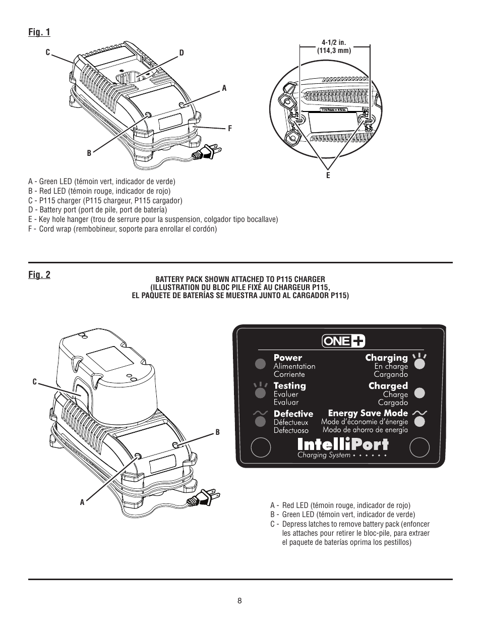 Ryobi P115 User Manual | Page 20 / 24