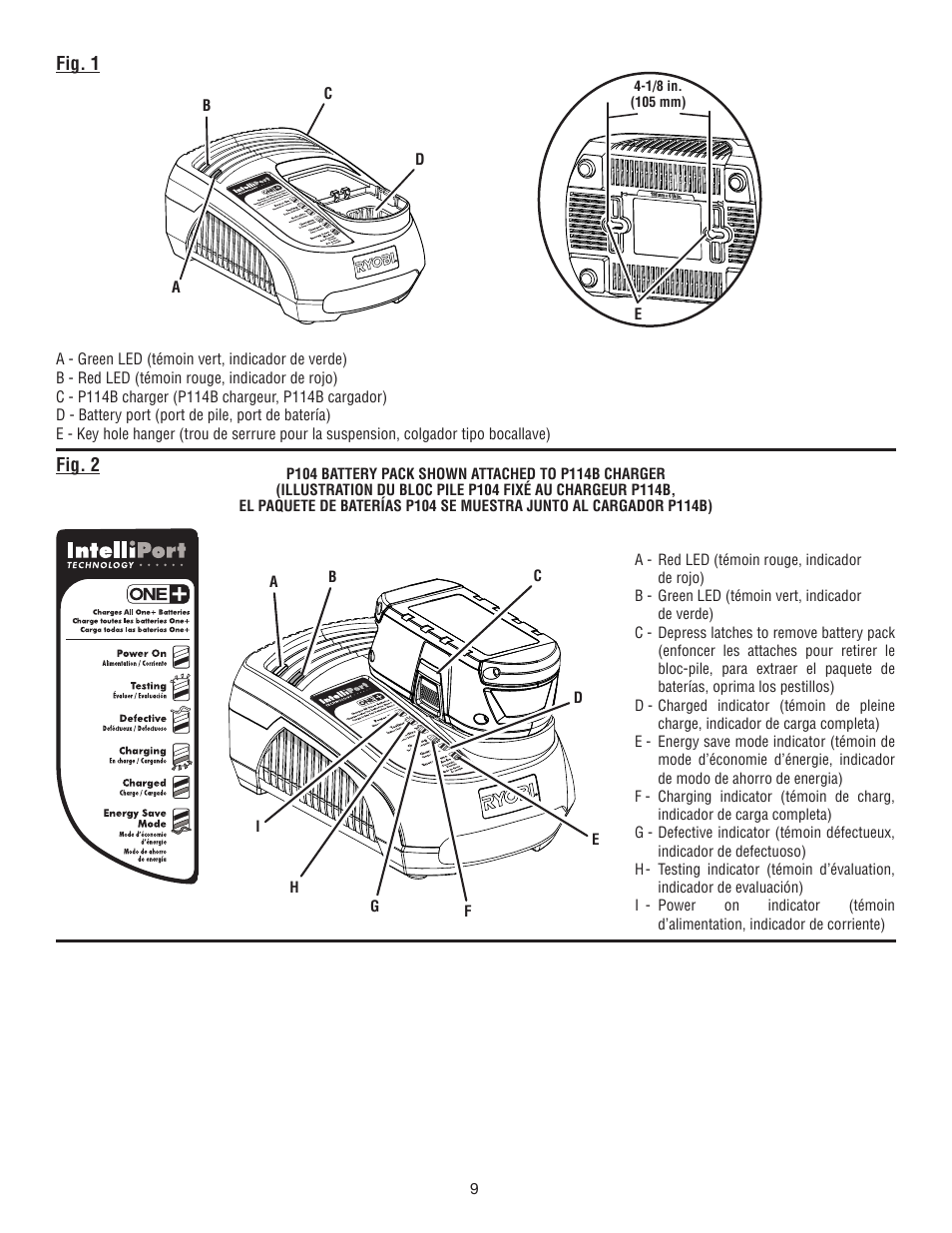 Ryobi P114B User Manual | Page 23 / 24