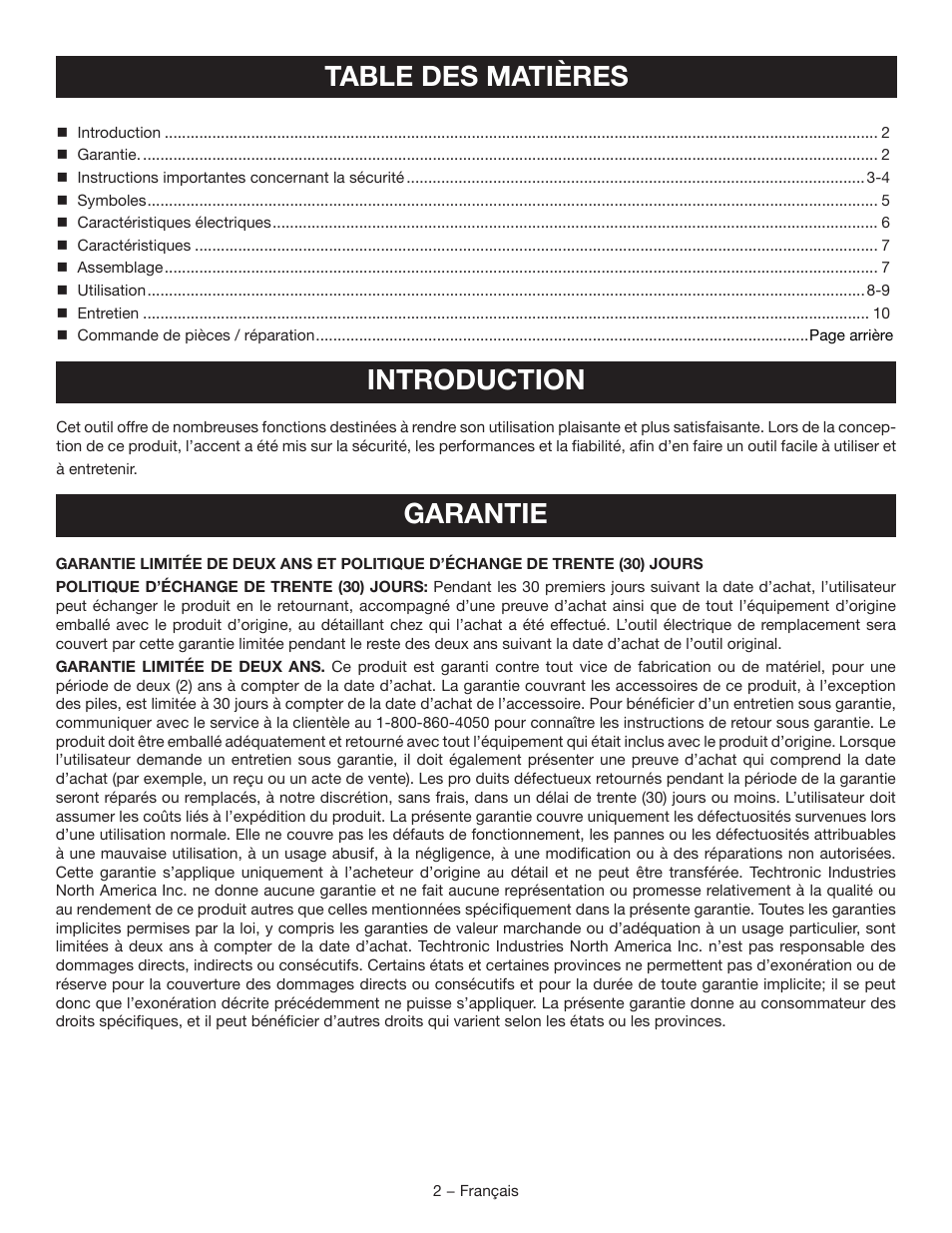Ryobi RY9904 User Manual | Page 14 / 34