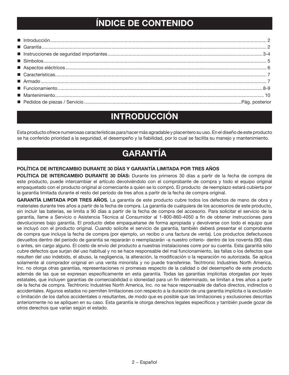 Ryobi RY9904 User Manual | Page 24 / 34