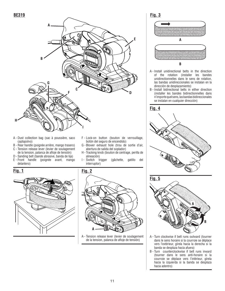 Ryobi BE319 User Manual | Page 29 / 32