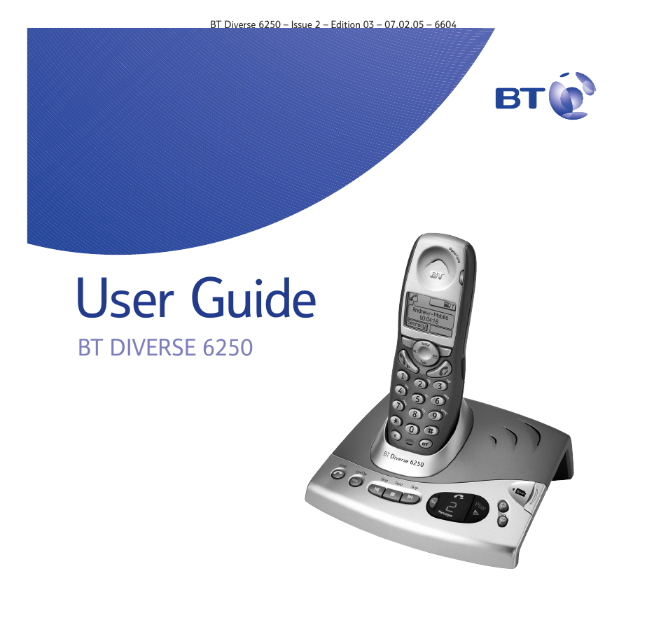 BT DIVERSE 6250 User Manual | 88 pages