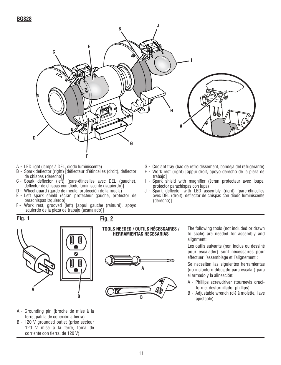 Ryobi BG828G User Manual | Page 29 / 36