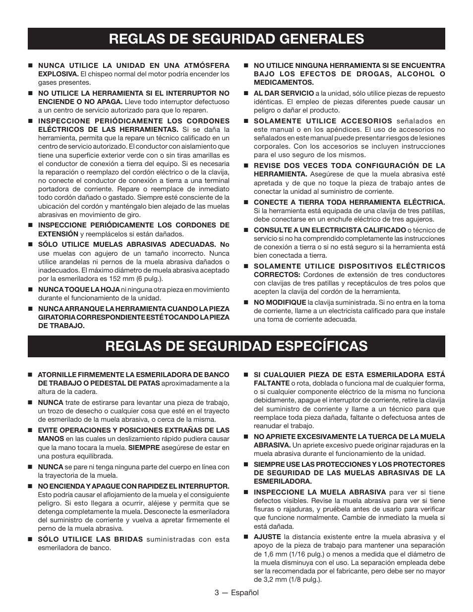 Ryobi BG612GSB User Manual | Page 21 / 36