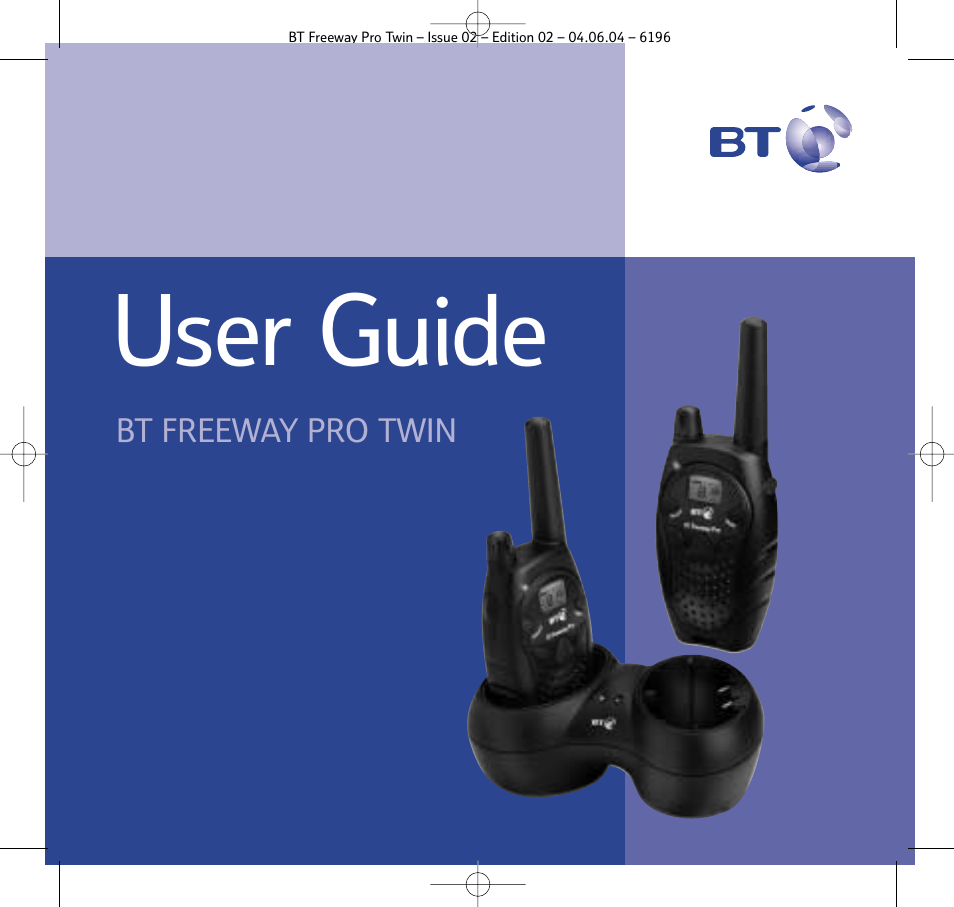 BT FREEWAY PRO TWIN 6196 User Manual | 29 pages