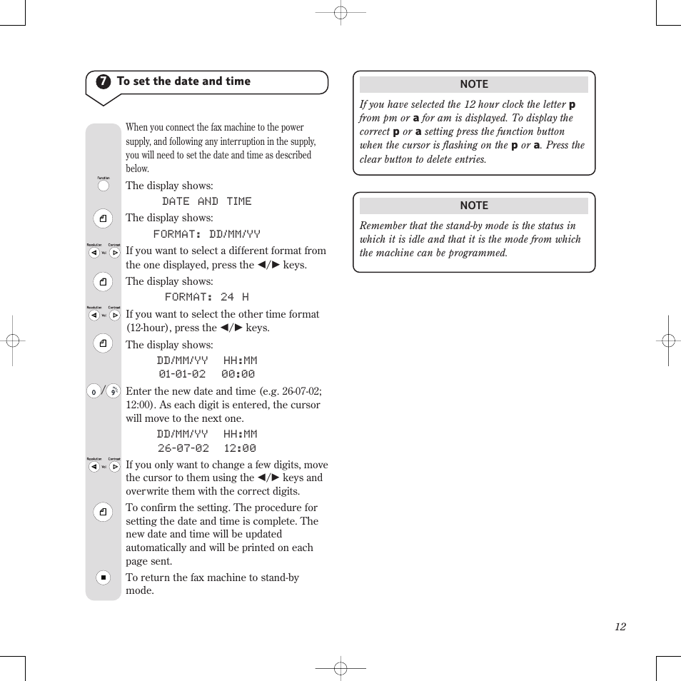 BT PaperJet 60E User Manual | Page 12 / 64