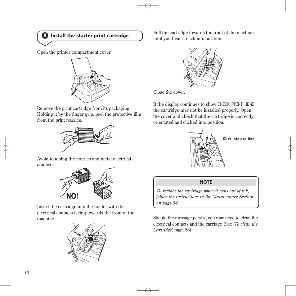 BT PaperJet 60E User Manual | Page 13 / 64