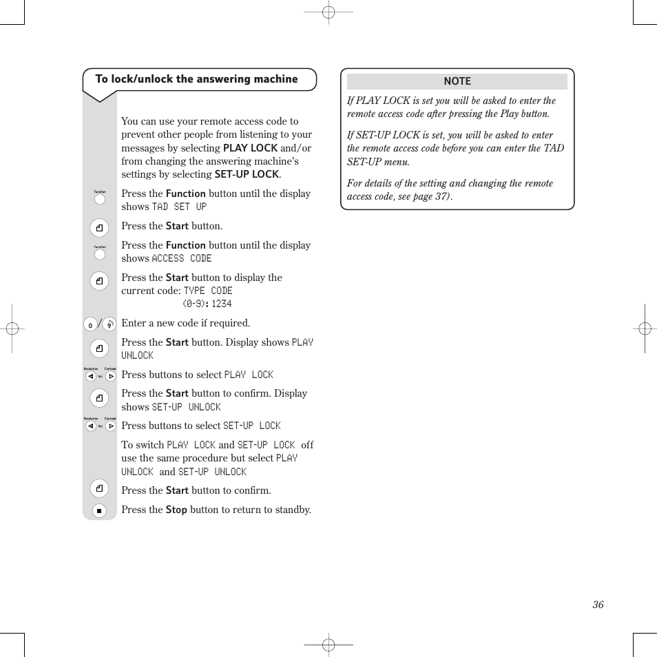 BT PaperJet 60E User Manual | Page 36 / 64
