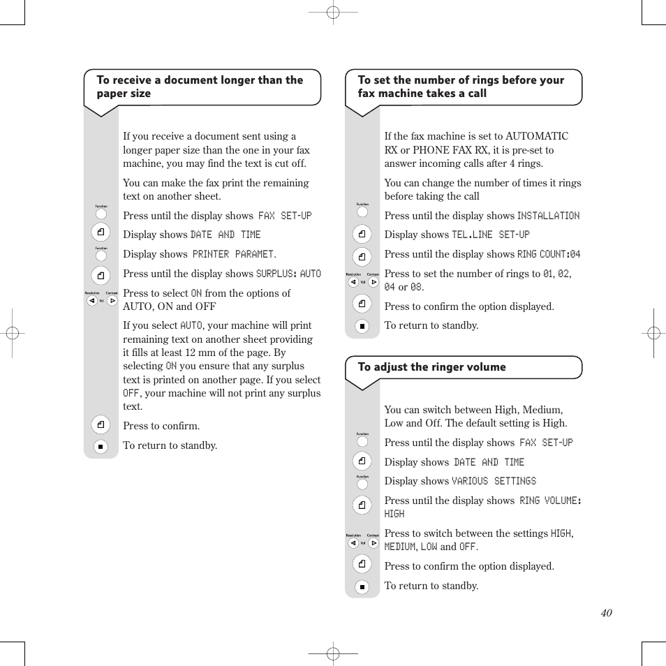 BT PaperJet 60E User Manual | Page 40 / 64