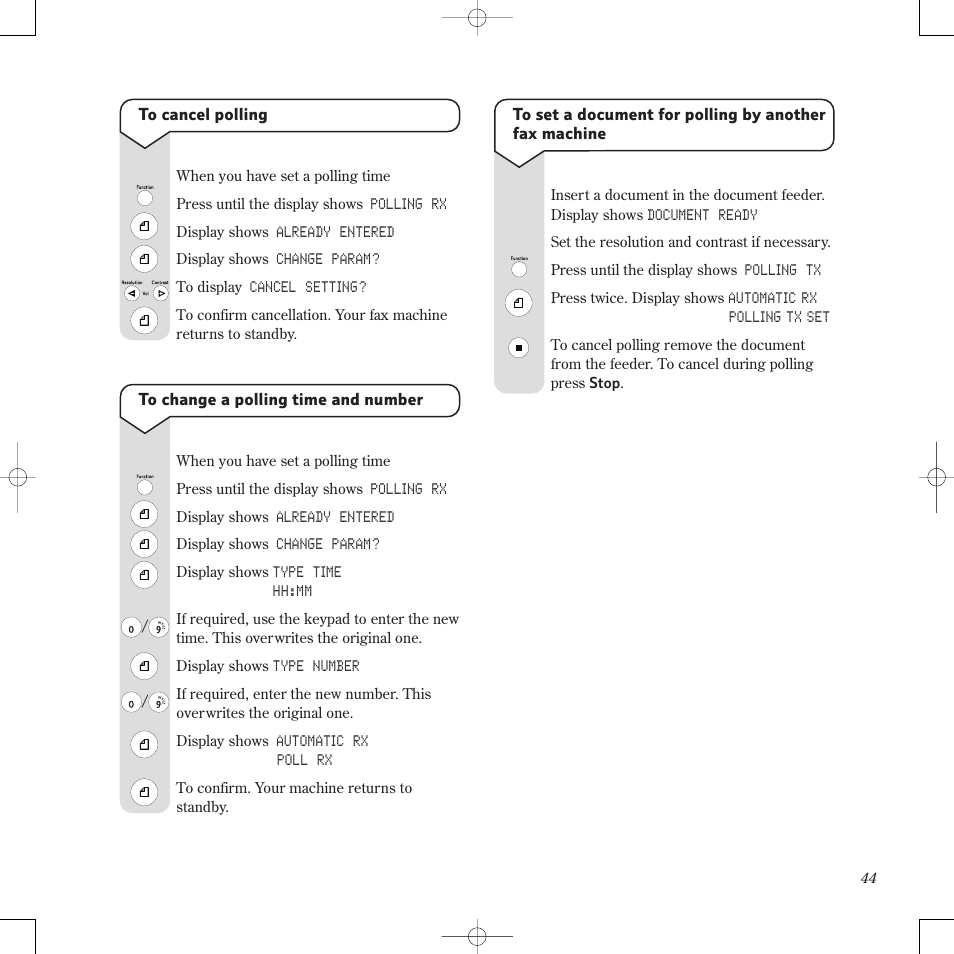 BT PaperJet 60E User Manual | Page 44 / 64