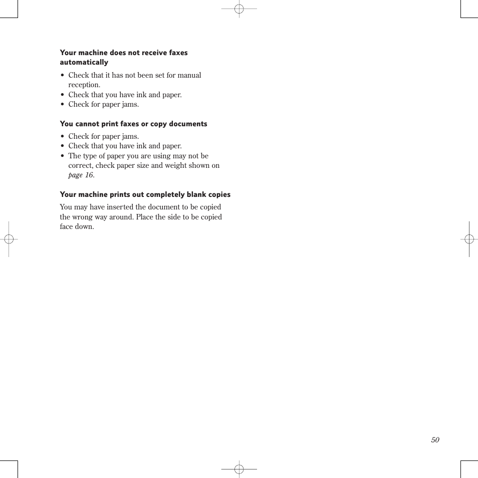 BT PaperJet 60E User Manual | Page 50 / 64